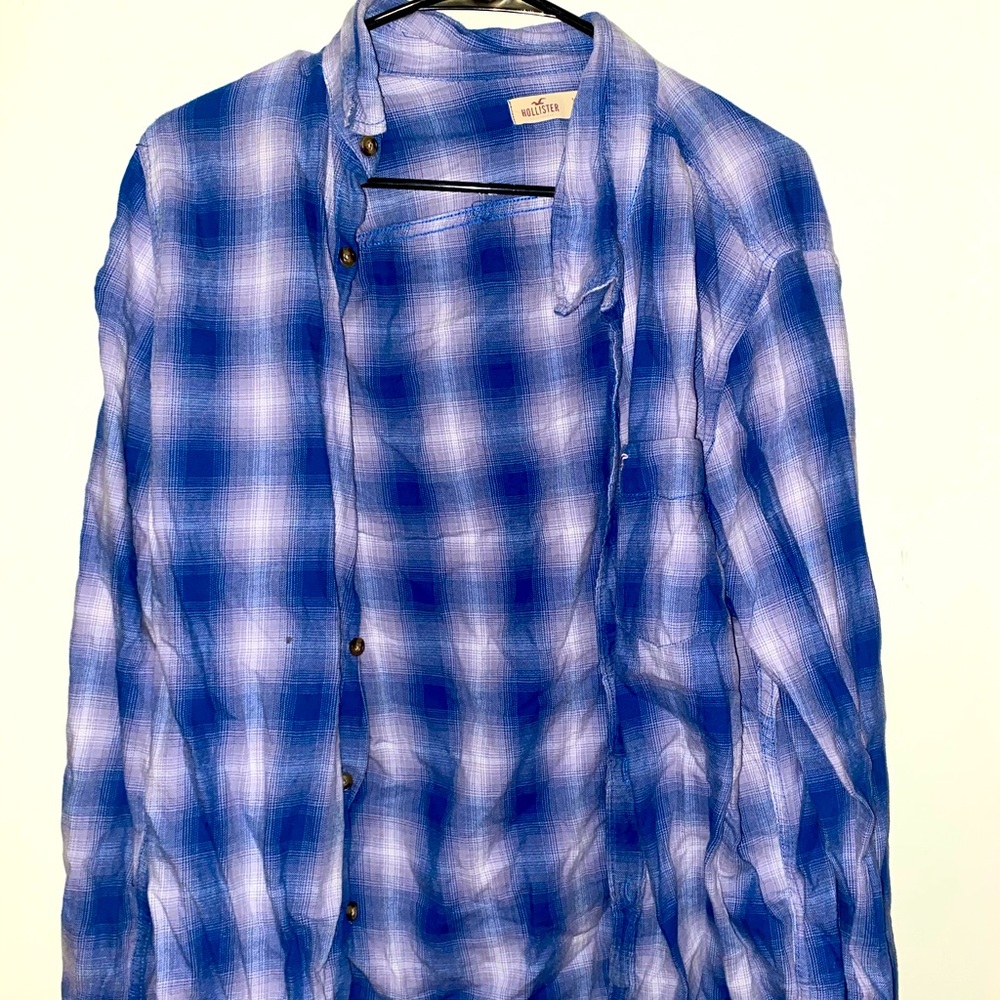 Blue Flannel Shirt